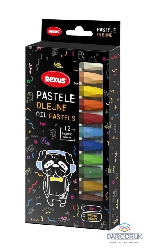 Rexus Pastele olejne rexus teens 12 kol. Rexus