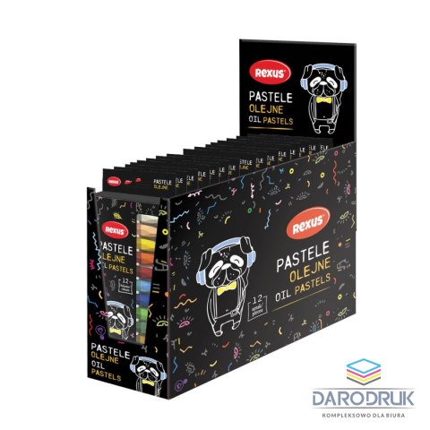 Rexus Pastele olejne rexus teens 12 kol. Rexus