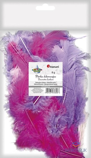 Titanum Piórka Craft-Fun Series mix Titanum (16079G)