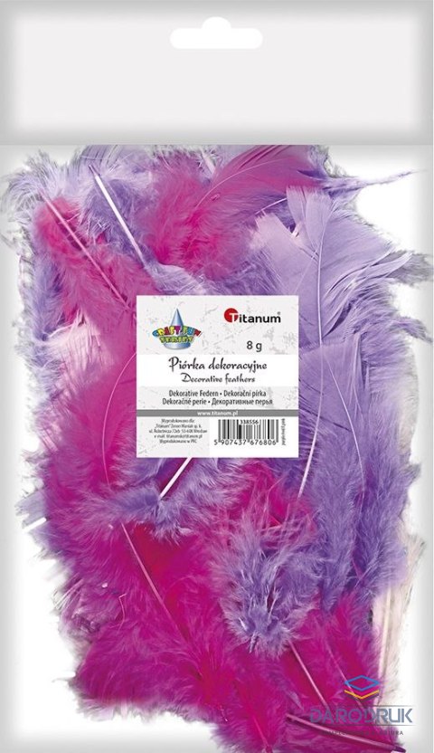 Titanum Piórka Craft-Fun Series mix Titanum (16079G)