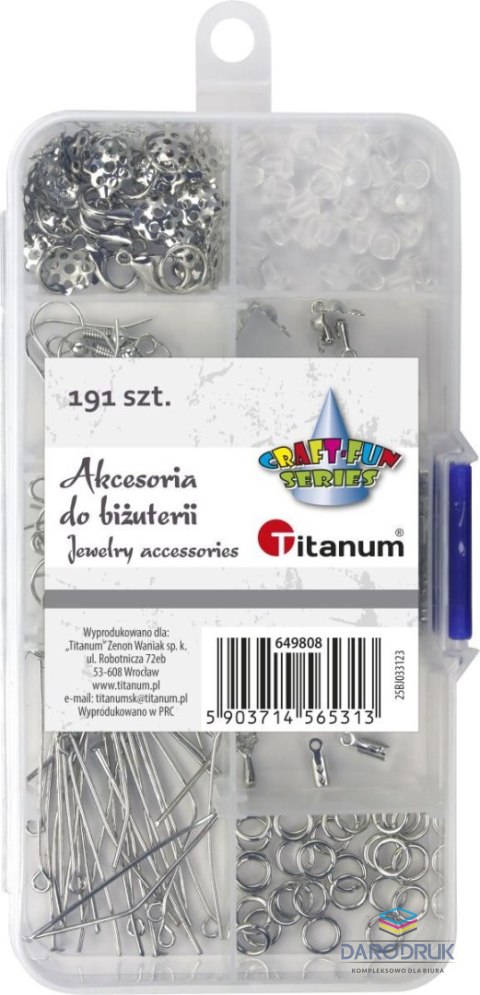 Titanum Zestaw do tworzenia biżuterii Craft-Fun Series Akcesoria do biżuterii Titanum (25BJ033123)