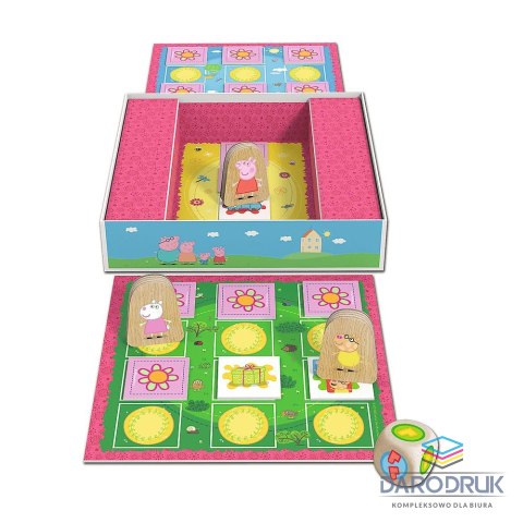 Trefl Gra planszowa Peppa Big race Trefl (02262)
