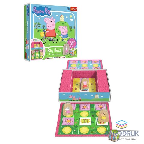 Trefl Gra planszowa Peppa Big race Trefl (02262)