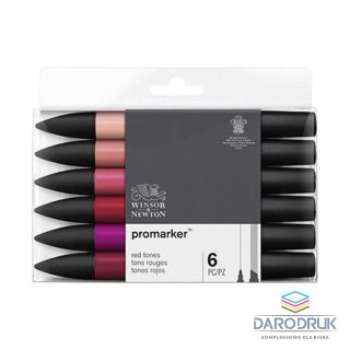 Winsor Marker specjalistyczny Zestaw 6szt red tones Winsor (0290159)