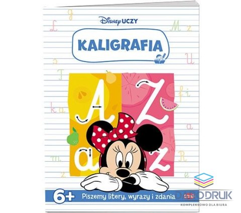 Ameet Książeczka edukacyjna Disney Uczy. Minnie. Kaligrafia Ameet (UKA 9302)