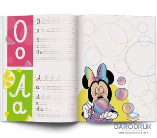 Ameet Książeczka edukacyjna Disney Uczy. Minnie. Kaligrafia Ameet (UKA 9302)