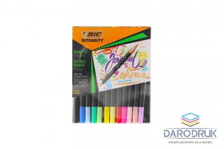 Bic Kids Marker permanentny DUAL TIP wkład mix okrągła końcówka Bic Kids (503847)