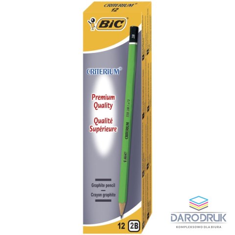Bic Ołówek Criterium 550 2B 2B Bic (857585)