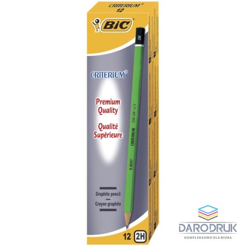 Bic Ołówek Criterium 550 2H 2H Bic (857586)