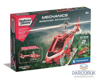 Clementoni Klocki konstrukcyjne Laboratorium Mechaniki śmigłowiec Clementoni (GXP-839730)