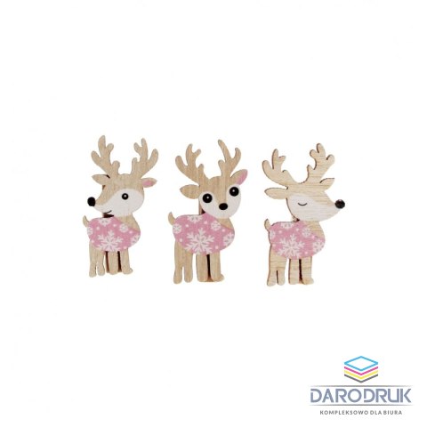Craft With Fun Ozdoba drewniana Klamerki Xmass Craft With Fun (567218)
