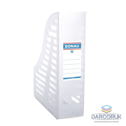 Donau Pojemnik na dokumenty pionowy A4 przezroczysty poliester [mm:] 85x245x 315 Donau (7464001PL-09)