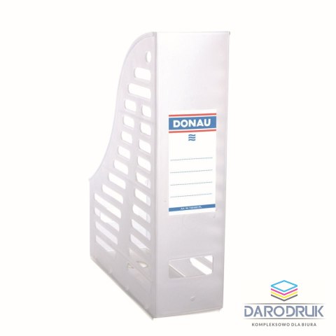 Donau Pojemnik na dokumenty pionowy A4 przezroczysty poliester [mm:] 85x245x 315 Donau (7464001PL-09)