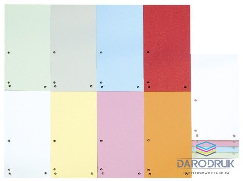 Donau Przekładka czysta 1/3 A4 szara 190g 100k Donau (8620100-13PL)