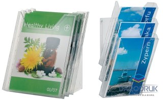 Durable Pojemnik na dokumenty pionowy A4 Combiboxx bezbarwny plastik Durable