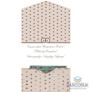 Henry Kartka składana kw KARNET KW KOPERTA SLUB OBRACZKI Henry (5905701482962)