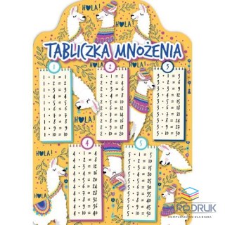 Henry Tabliczka mnożenia Karta EDU Tabliczka Mnożenia LAMY Henry (5905701487691)