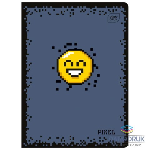 Interdruk Zeszyt A5 PIXEL 16k. 70g linia kolor Interdruk