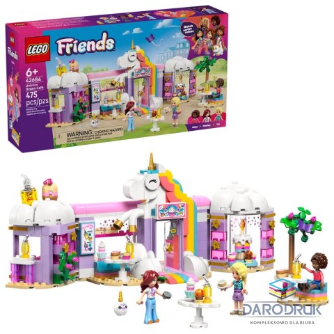 Lego Klocki konstrukcyjne Friends Jednorożcowa kawiarnia Lego (42684)