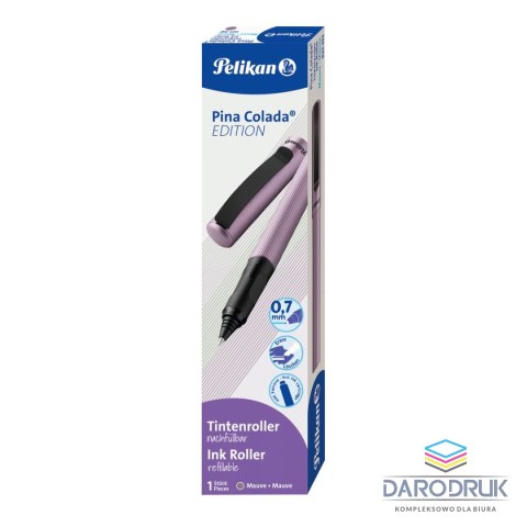 Pelikan Pióro kulkowe Pina Colada 824392 fiolet metalik wkład fioletowy Pelikan (400191302)