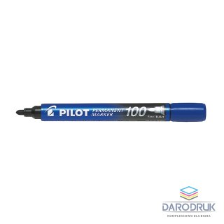 Pilot Marker permanentny wkład niebieski okrągła końcówka Pilot (SCA-100-L)