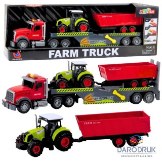 Rastar Ciężarówka 53 cm z traktorem Rastar (21479)