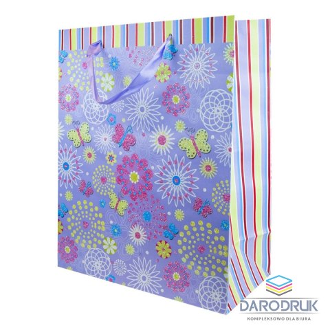 Rozette Torba prezentowa A4 torebka graficzne set 8 Rozette (5907354060146)