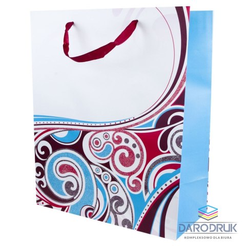Rozette Torba prezentowa A4 torebka graficzne set 8 Rozette (5907354060146)