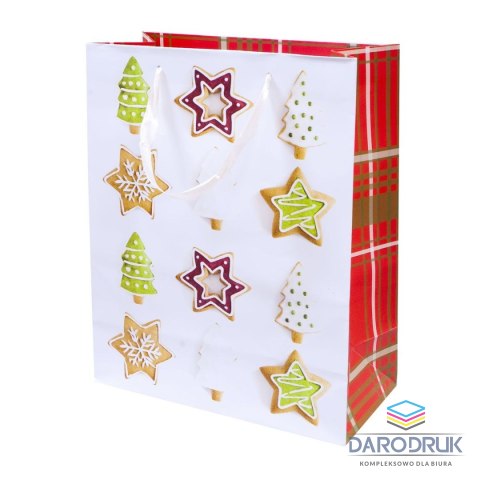Rozette Torba prezentowa A4 torebka graficzne set 8 Rozette (5907354060146)