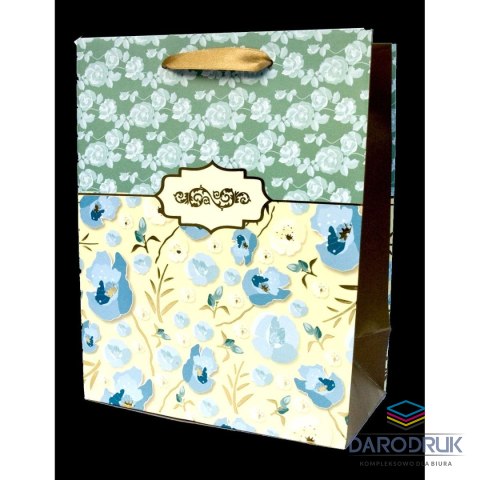Rozette Torba prezentowa A4 torebka graficzne set 8 Rozette (5907354060146)