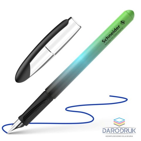 Schneider Pióro wieczne Voyage Ombre czarno-zielone Schneider (SR161442)