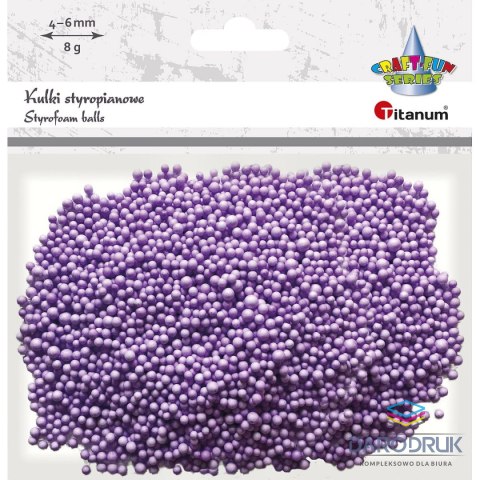 Titanum Ozdoba styropianowa Craft-Fun Series kulki Titanum (5mm/8g)