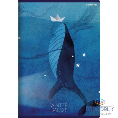 Top 2000 Zeszyt A5 WINTER SAILOR 60k. 70g linia Top 2000 (400157926)