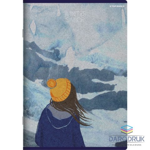 Top 2000 Zeszyt A5 WINTER SAILOR 60k. 70g linia Top 2000 (400157926)