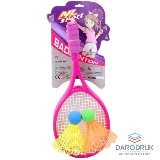 Trifox Rakieta do badmintona 46cm z lotkami Trifox (A-0512)