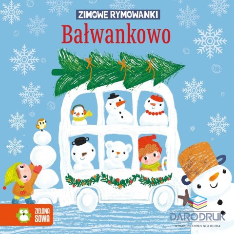 Aksjomat Książka dla dzieci Zimowe rymowanki. Bałwankowo Aksjomat
