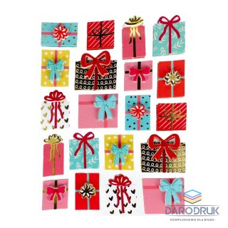 Craft with Fun Naklejka (nalepka) PREZENTY 3D Craft with Fun (501880)