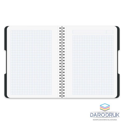 Herlitz Kołozeszyt (kołonotatnik) A5 Ocean 80k. 70g krata Herlitz (400198753)
