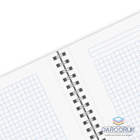 Herlitz Kołozeszyt (kołonotatnik) A5 Ocean 80k. 70g krata Herlitz (400198753)