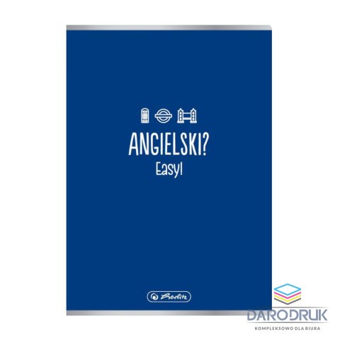 Herlitz Zeszyt A5 Jęz. Angielski 9577388 60k. krata Herlitz (400197993)