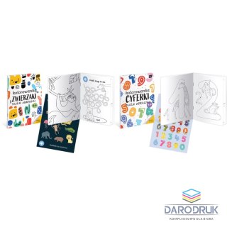 Interdruk Kolorowanka z naklejkami a4/16 Interdruk (590227752002)