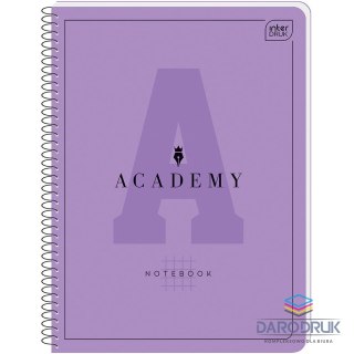 Interdruk Kołozeszyt (kołonotatnik) A4+ ACADEMY Hybry 80k. 90g krata Interdruk
