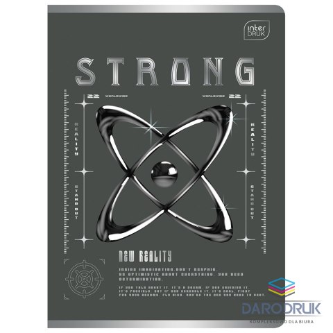 Interdruk Zeszyt A5 METALIC 60k. 70g krata Interdruk