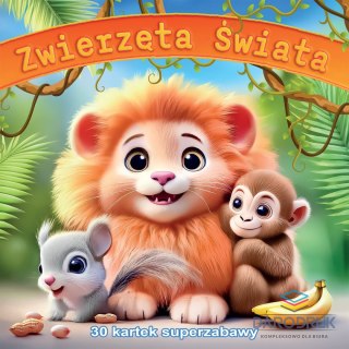 Kolorowanka Zwierzęta świata 3D