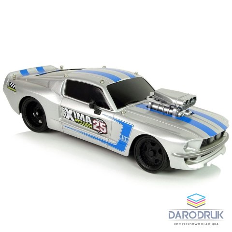 Lean Samochód R/C 1:16 srebrne Lean (10253)