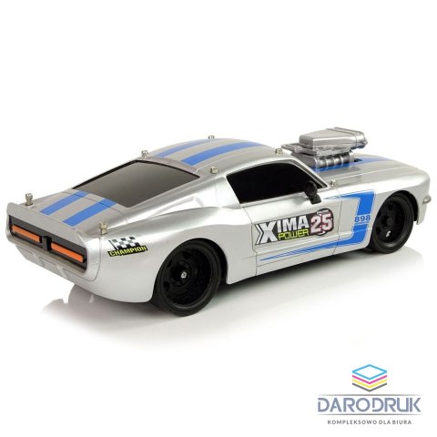 Lean Samochód R/C 1:16 srebrne Lean (10253)