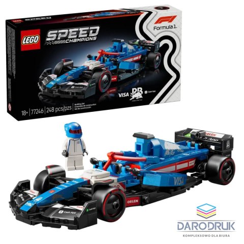 Lego Klocki konstrukcyjne Speed Champions Bolid F1® Visa Cash App RB VCARB 01 Lego (77246)
