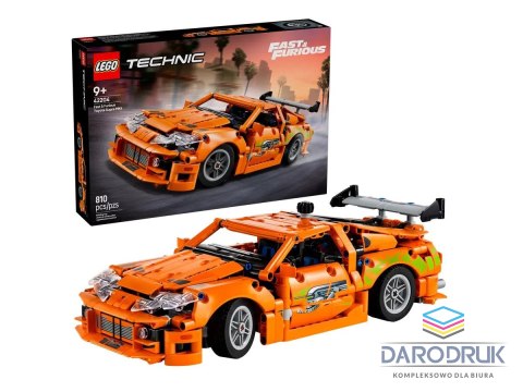 Lego Klocki konstrukcyjne Technic Fast and Furious Toyota Supra MK4 Lego (42204)