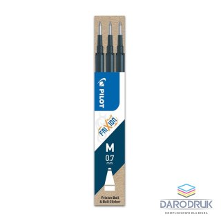 Pilot Wkład do pióra kulkowego Frixion wkład niebieski 0,7mm Pilot (PIRBLS-FR7-BB-S3)