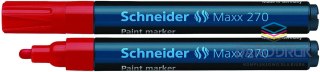Schneider Marker olejowy Maxx 270 wkład czerwony 1,0-3,0mm okrągła końcówka Schneider (SR127002)